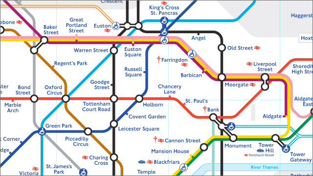 London subway map