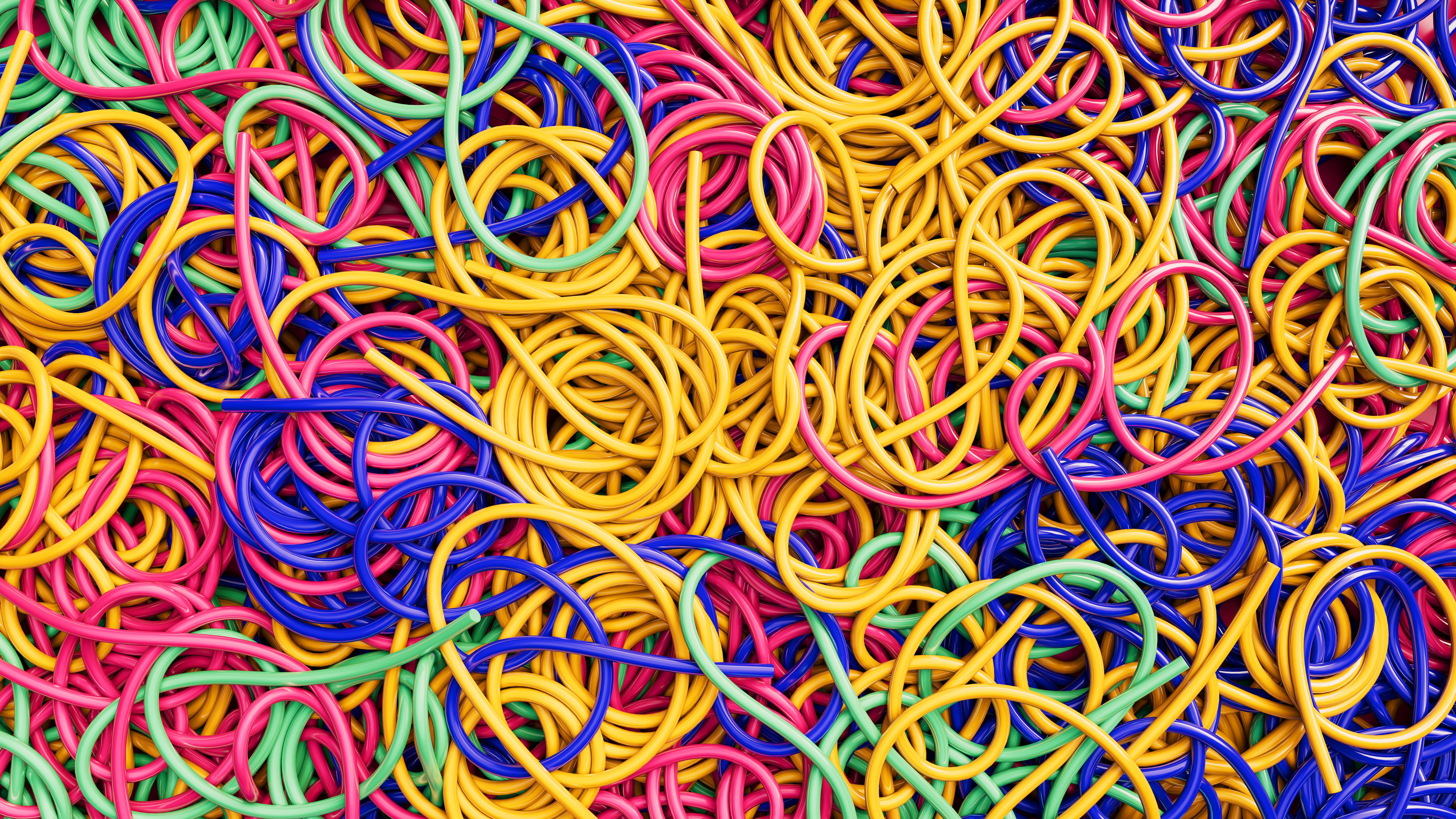 tangled